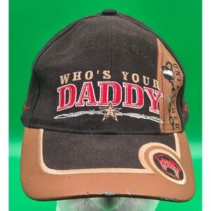 2002 Toby Keith Unleashed " Who's Your Daddy" Album Promo Concert Tour Hat *Flaw